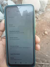A picture of Redmi 9c Ram3 gb64 bei 120k