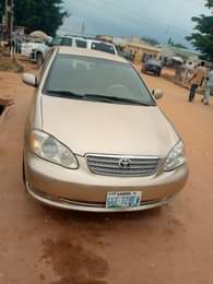 A picture of Toyota Corrola 2007 model 4 sale Super clean Body and