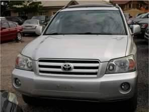 A picture of ACTION AUCTION AUCTION Tokunbo standard Toyota Highlander 1 7million Call