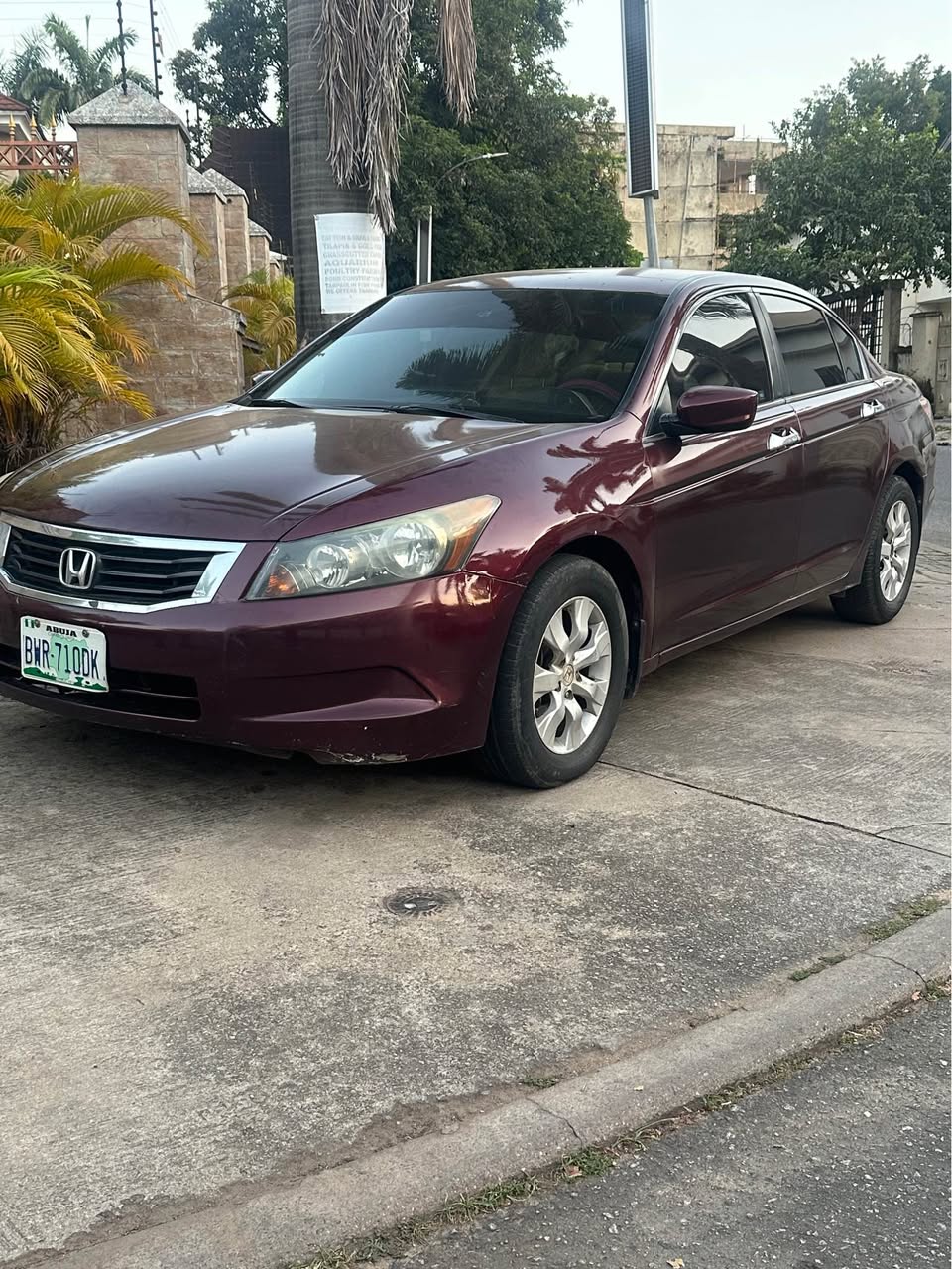 A picture of DISTRESS HONDA ACCORD 2009 MODEL 
