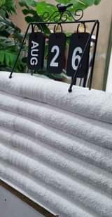 A picture of Bath towels available