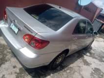 A picture of Dealers market 2005 Toyota Corolla with sharp Engine and gear