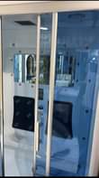A picture of Show cabins with steam