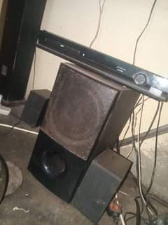 A picture of Alipu theater head for sale with a radio and flash