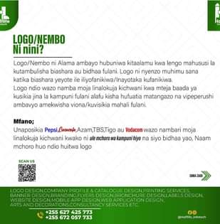 A picture of TUNATENGENEZA LOGO NEMBO KWA BEI NAFUU SANA