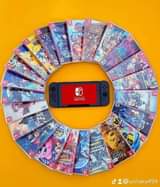 A picture of Nintendo switch