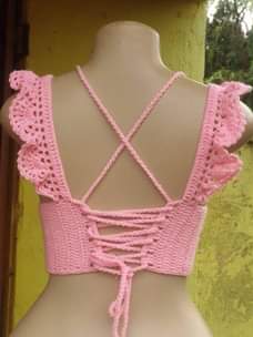A picture of Crochet top