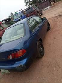 A picture of Toyota Corolla A K A okerejowoe first body pan eng
