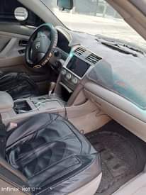 A picture of Camry 2008 engine ac gear has been converted and also