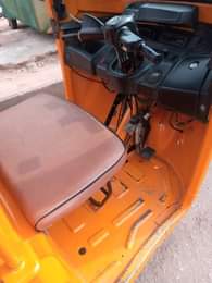 A picture of Neat used tvs keke napep double pocket Newly painted because