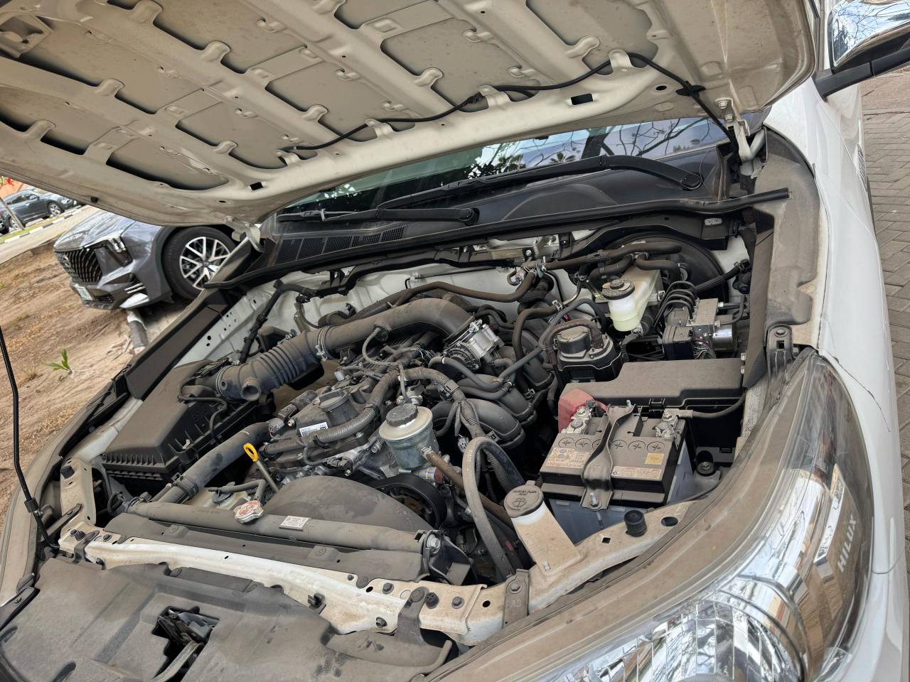 A picture of Foreign used 2023 on Belt Toyota Hilux.