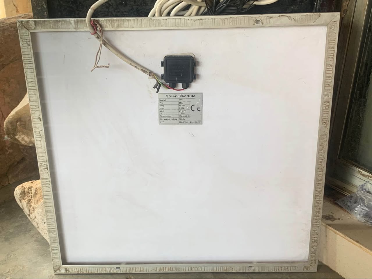 A picture of SOLAR PANEL WITH SOLAR POWER INVERTER GENERATOR