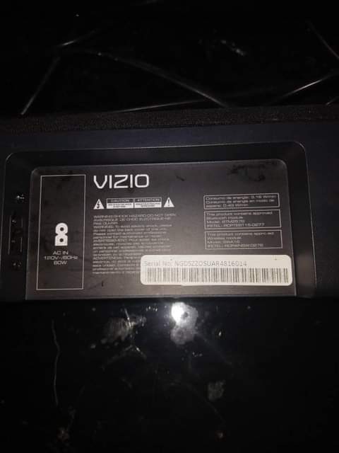 A picture of Vizio sound bar for sale