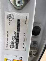 A picture of Few months used Very clean first body hounda accord spot