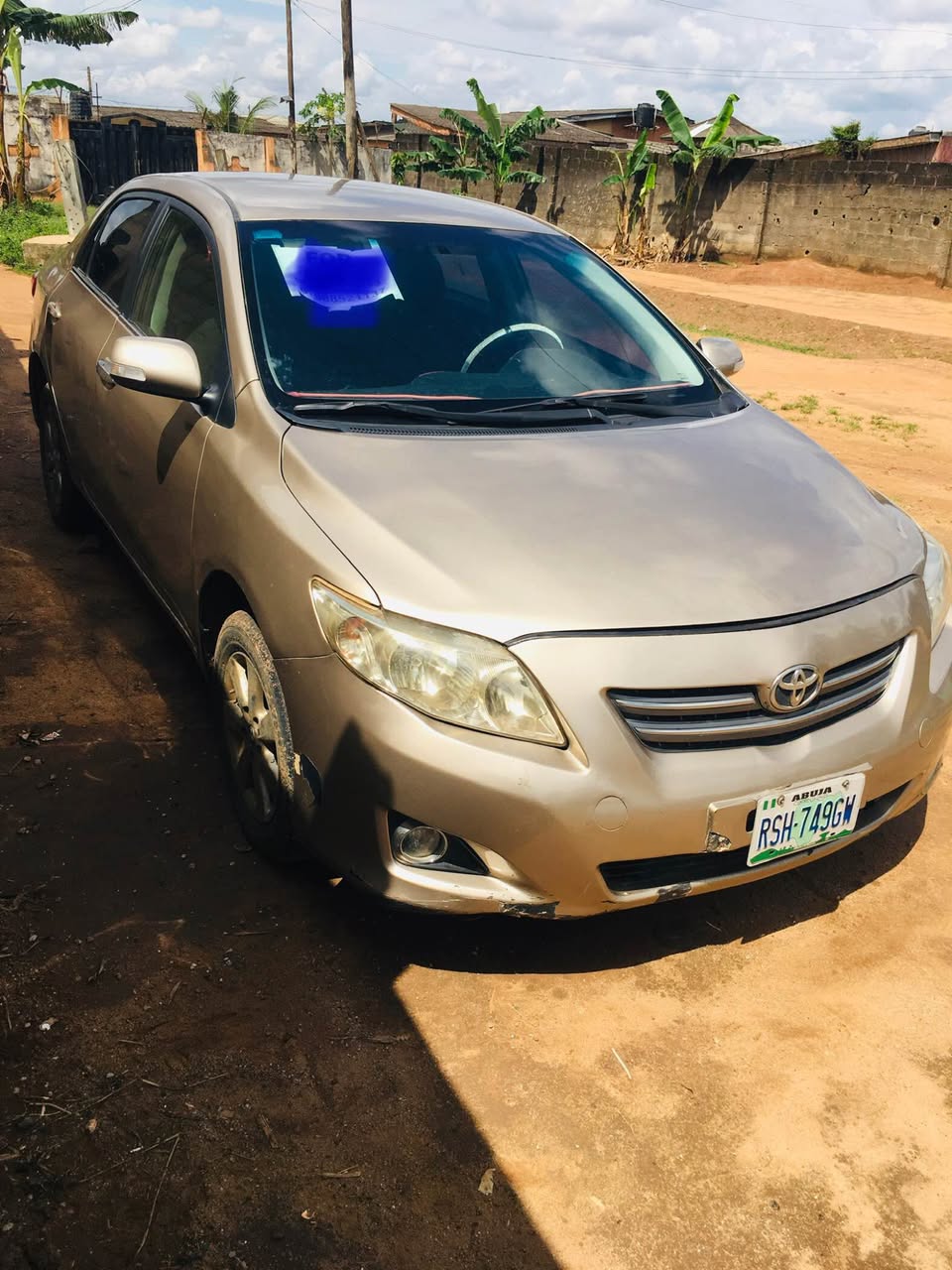 A picture of Toyota corolla 010 partly first body Engine very silent gear