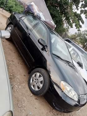 A picture of Toyota Corolla LE 2005 06 model Tokumbo Standard Uber Bolt