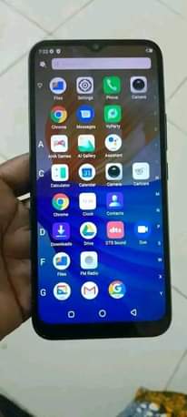 A picture of Infinix smart 6 haina kipengele gb 32 ram 3 nicheck