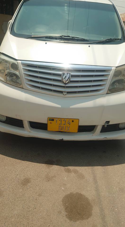 A picture of Toyota alphard