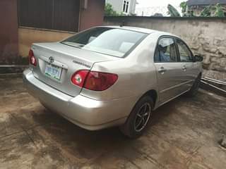 A picture of Reg 2004 Corolla 08068938140