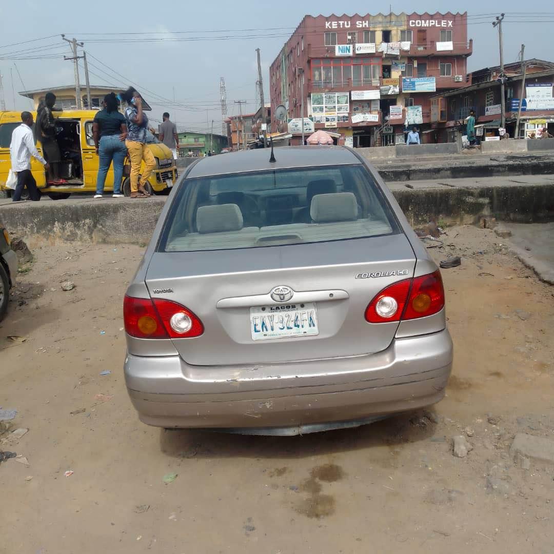 A picture of First body Toyota Corolla