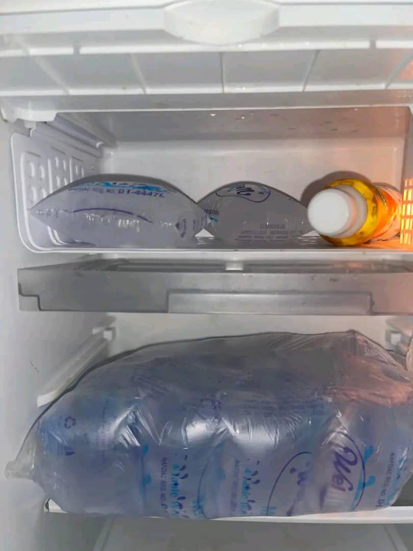 A picture of Hisense fridge