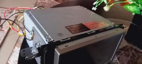 A picture of Radio ya Toyota ist mpya bado imekuja na gari