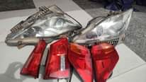 A picture of Lexus IS250 Head light Bumper and Brake Lights