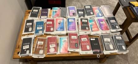 A picture of 66 Brand New iPhone Samsung Sony phone cases