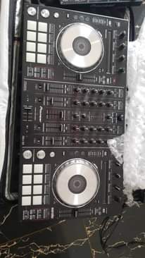 A picture of DJ equipments