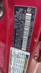 A picture of Toyota Corolla first body 2006
