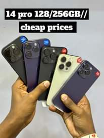 A picture of iPhones