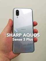 A picture of Sharp Aquos sense 3 plus