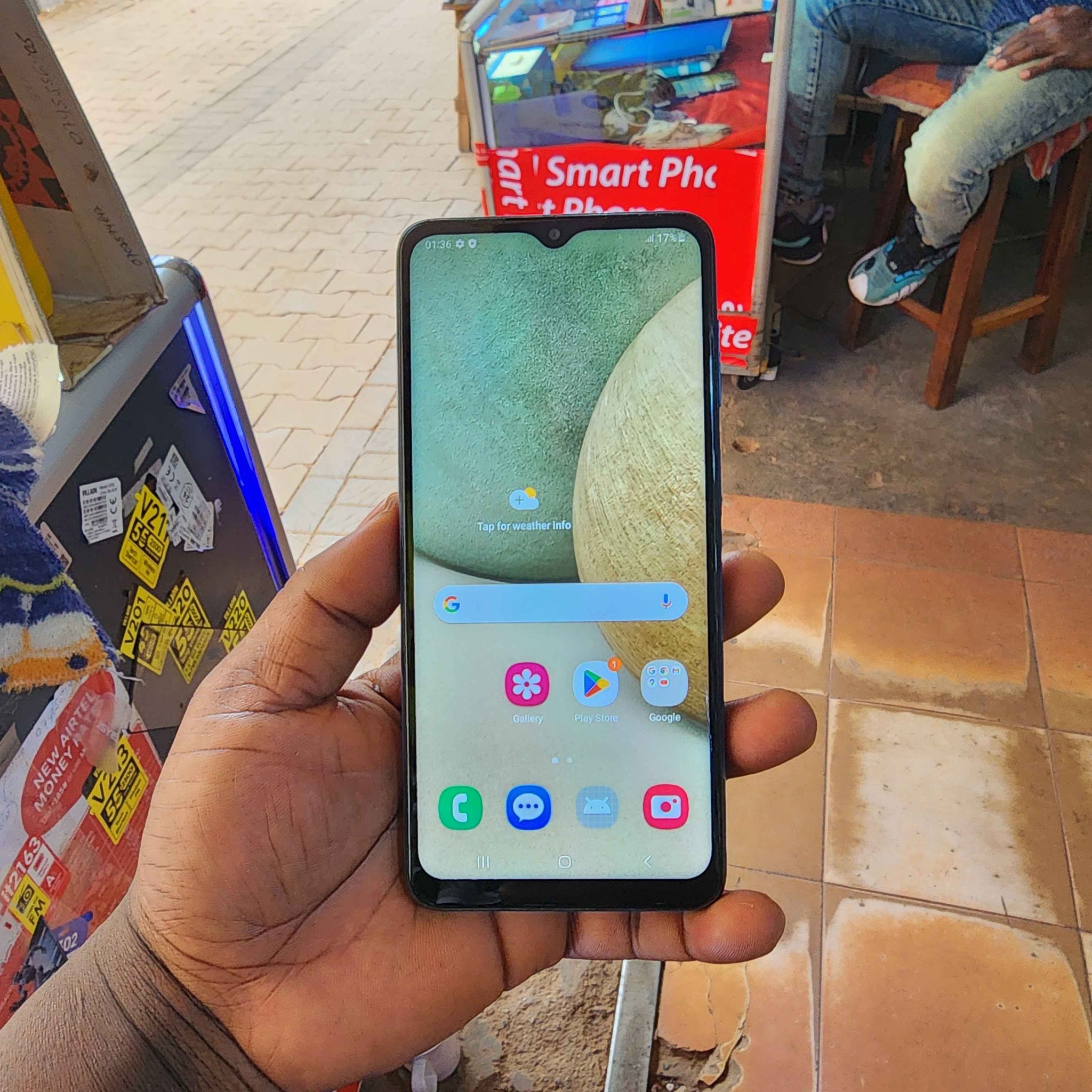A picture of Samsung A12 128gb 4ram
