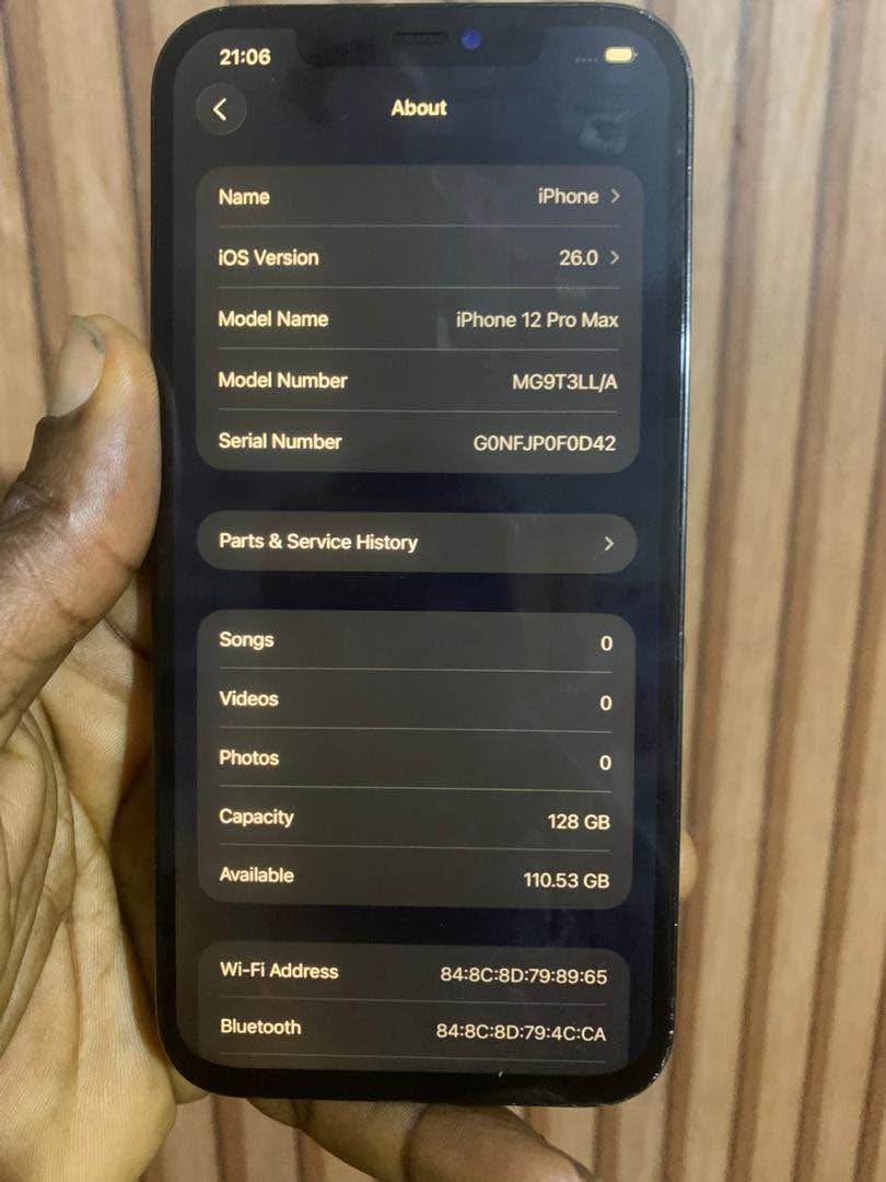 A picture of iPhone 12pro max