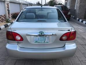 A picture of Highest grade Toyota Corolla Everything is intact and untouched Tocumbo