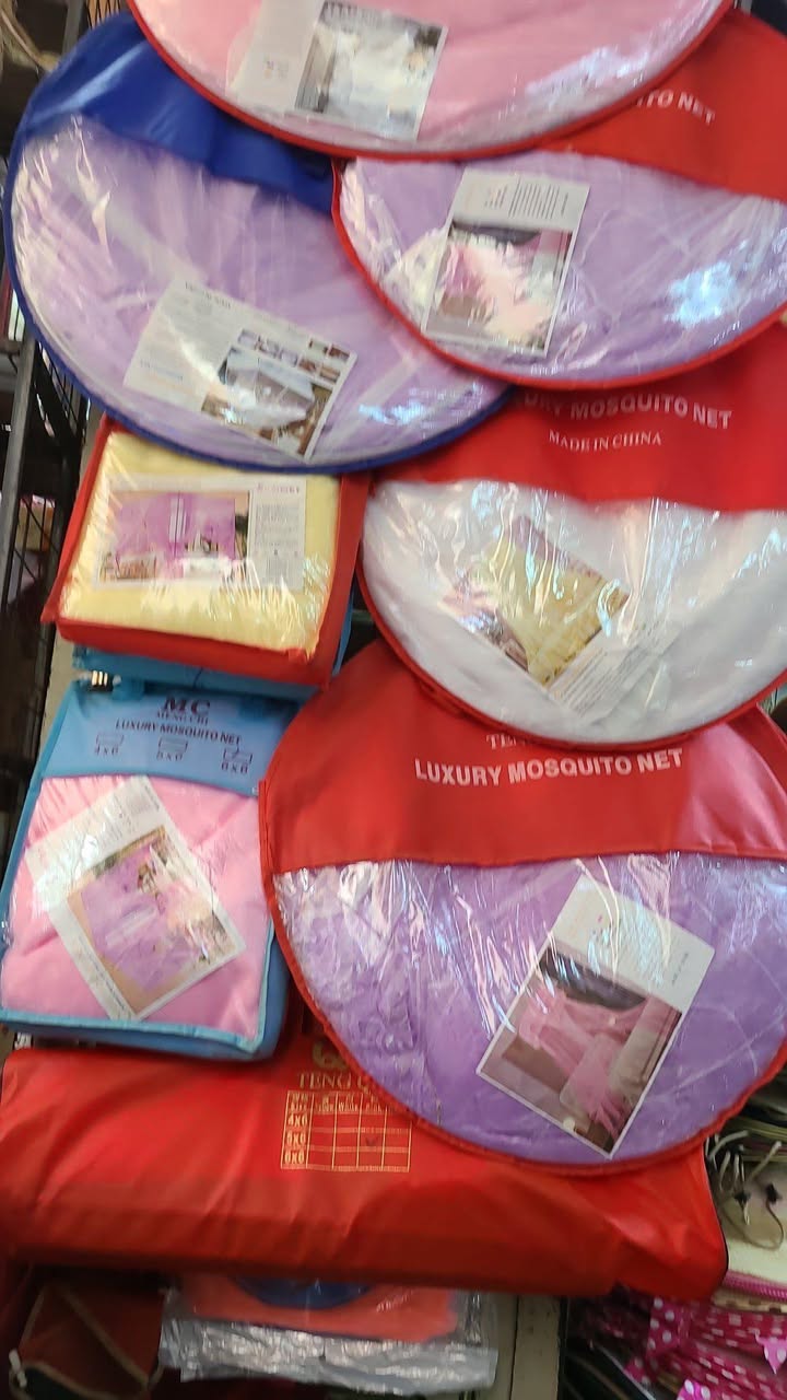 A picture of Bedcovers and nets