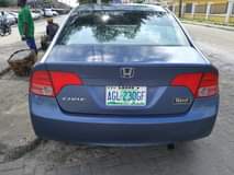 A picture of 2008 clean Nigerian use Honda civic untampered engine Price 2