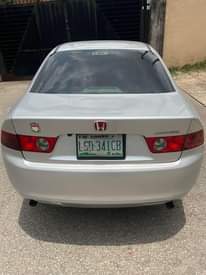 A picture of 2005 registered honda accord