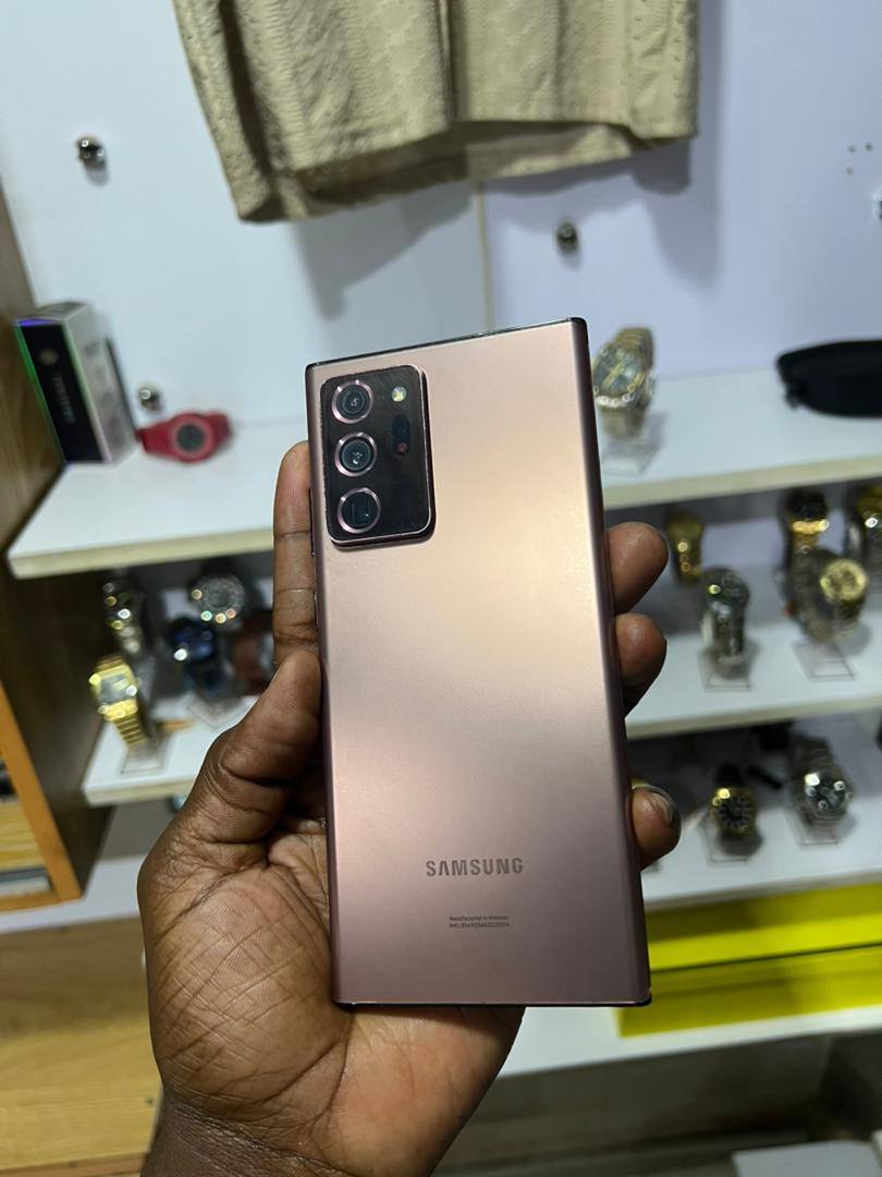 A picture of SAMSUNG GALAXY NOTE 20 ULTRA AT ONLY 590 000 128