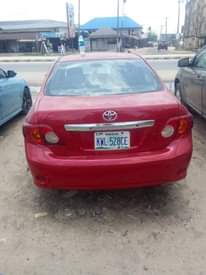 A picture of Toyota Corolla 2009