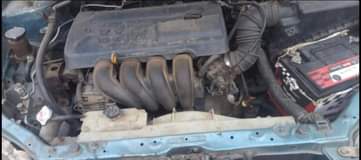 A picture of 2003 model Corolla Sound Engine and gear Ac is not