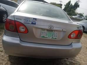 A picture of NEATLY USED 2007 MODEL TOYOTA COROLLA Perfect engine Perfect gear