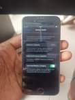 A picture of Iphone 6s 64gb. Finger print yes. Working perfectly battery 100