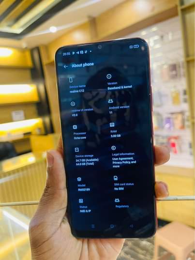 A picture of Real mi 12C