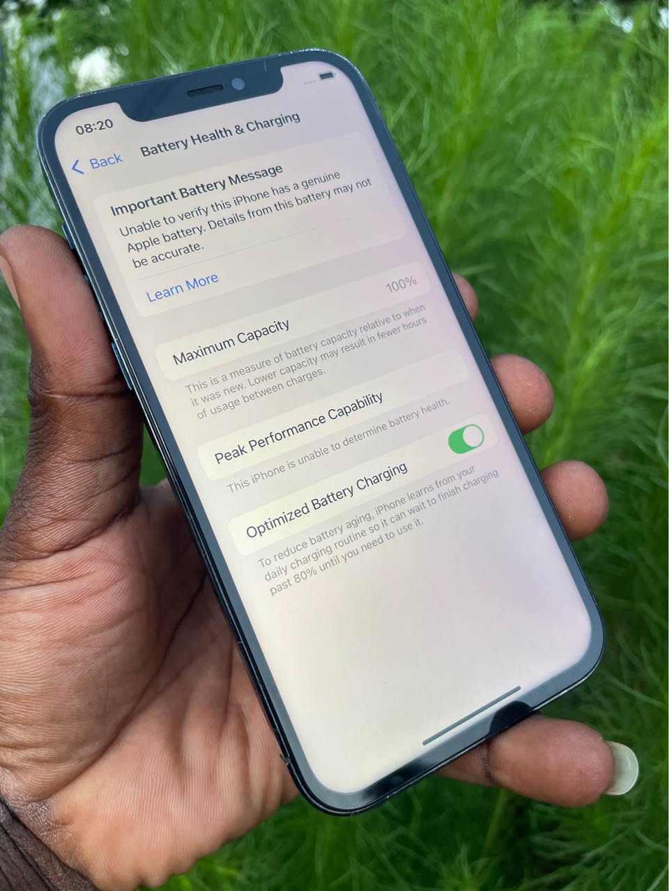 A picture of IPHONE 12pro Max