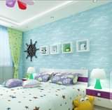 A picture of Beautiful bedroom wallpapers now available 80 000 per roll of