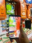 A picture of Samsung Galaxy s9 at 300k