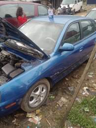 A picture of As e dey hot hundai 2004 model Engine untouchable Gear