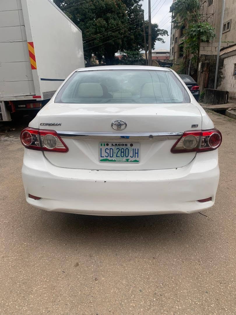A picture of Super clean registered 2012 Toyota Corolla in a toks standard