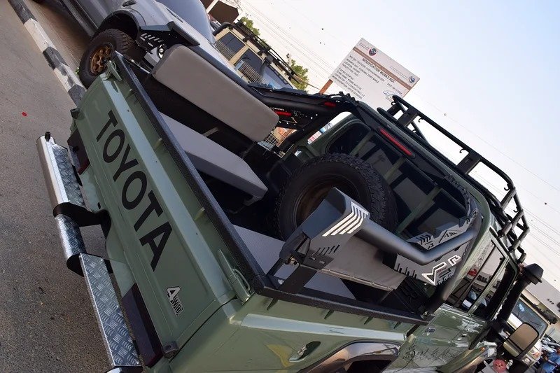 A picture of 2018 Toyota land cruiser pickup right hand drive 